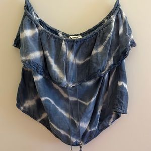 American Eagle tie dye tube top!